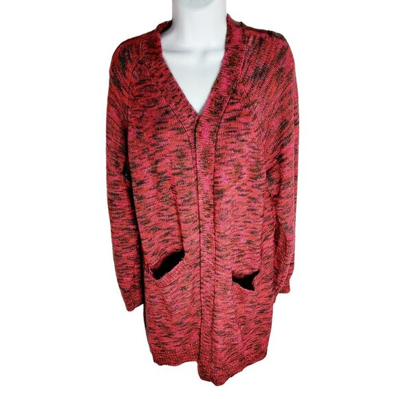 Womens - Lane Bryant - Open Cardigan - Long Sleeved - Belted - 14/16 - Striped - - Picture 3 of 5